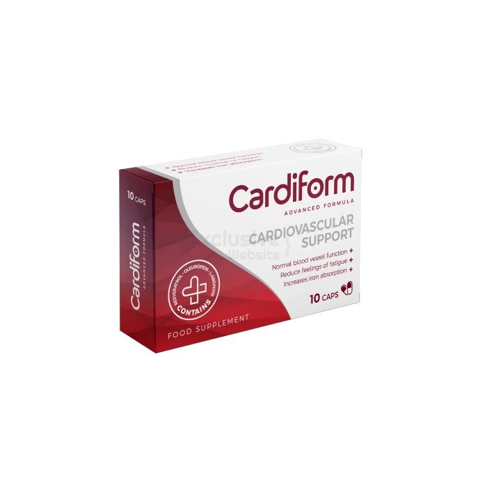 Cardiform ∾ উচ্চ রক্তচাপের জন্য ক্যাপসুল ∾ ভেলোর